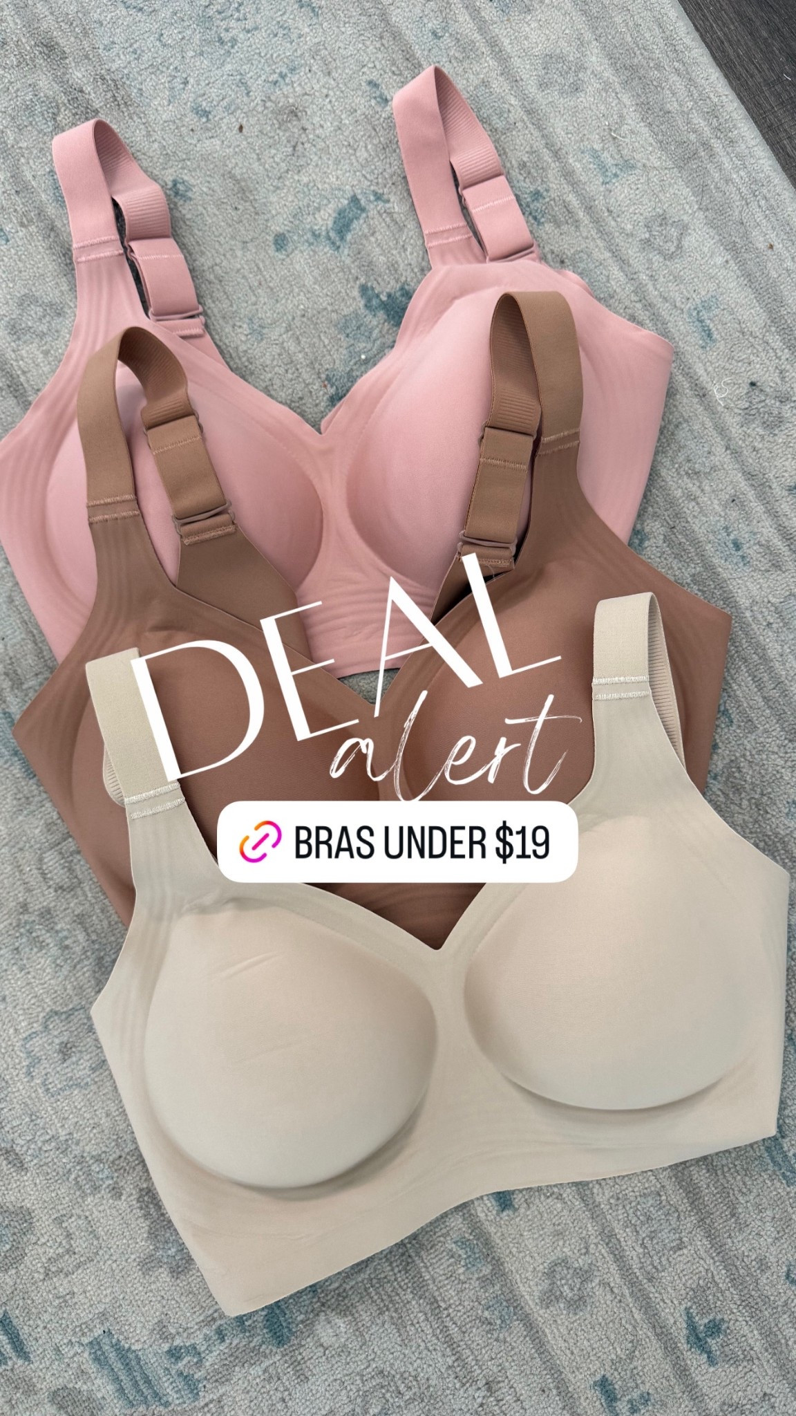 Supportive seamless bras on deal 

#LTKSaleAlert