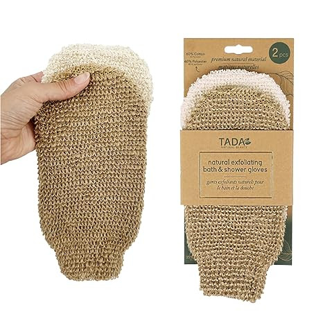 Exfoliating Gloves Shower, Body Scrubber, Body Massage and Body Scrubs for Bath and Shower | Amazon (US)