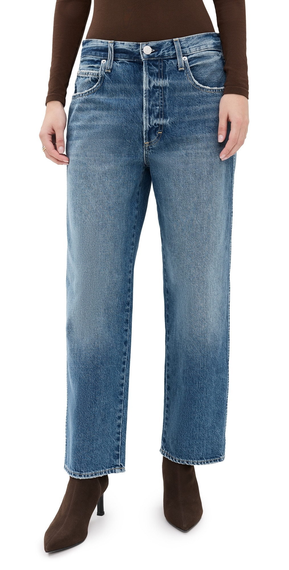 AMO Hattie Straight Jeans Allure 28 | Shopbop