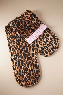 Damson Madder Cotton Oven Mitt | Anthropologie (US)