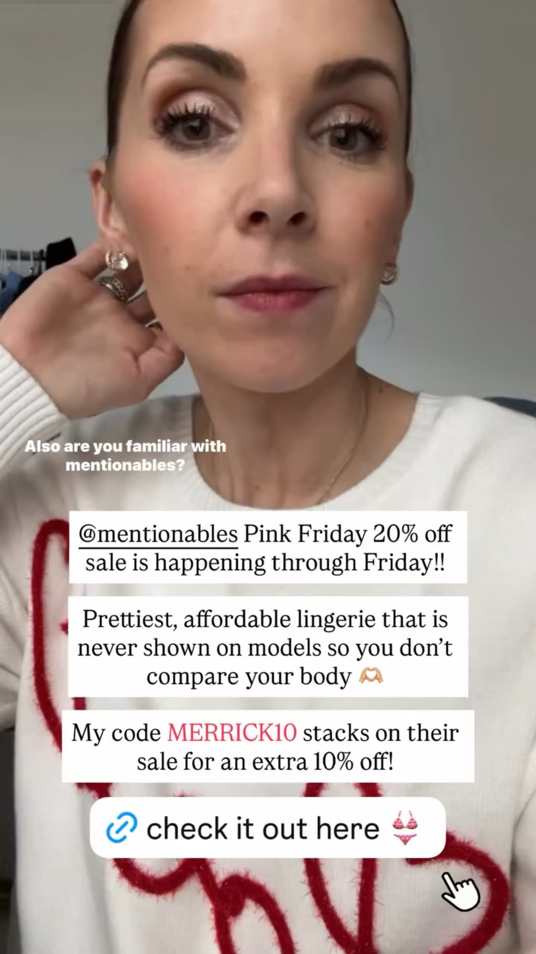 Mentionables sale- 20% off sitewide 
Use code stackable MERRICK10 for an additional 10% off

#LTKSaleAlert