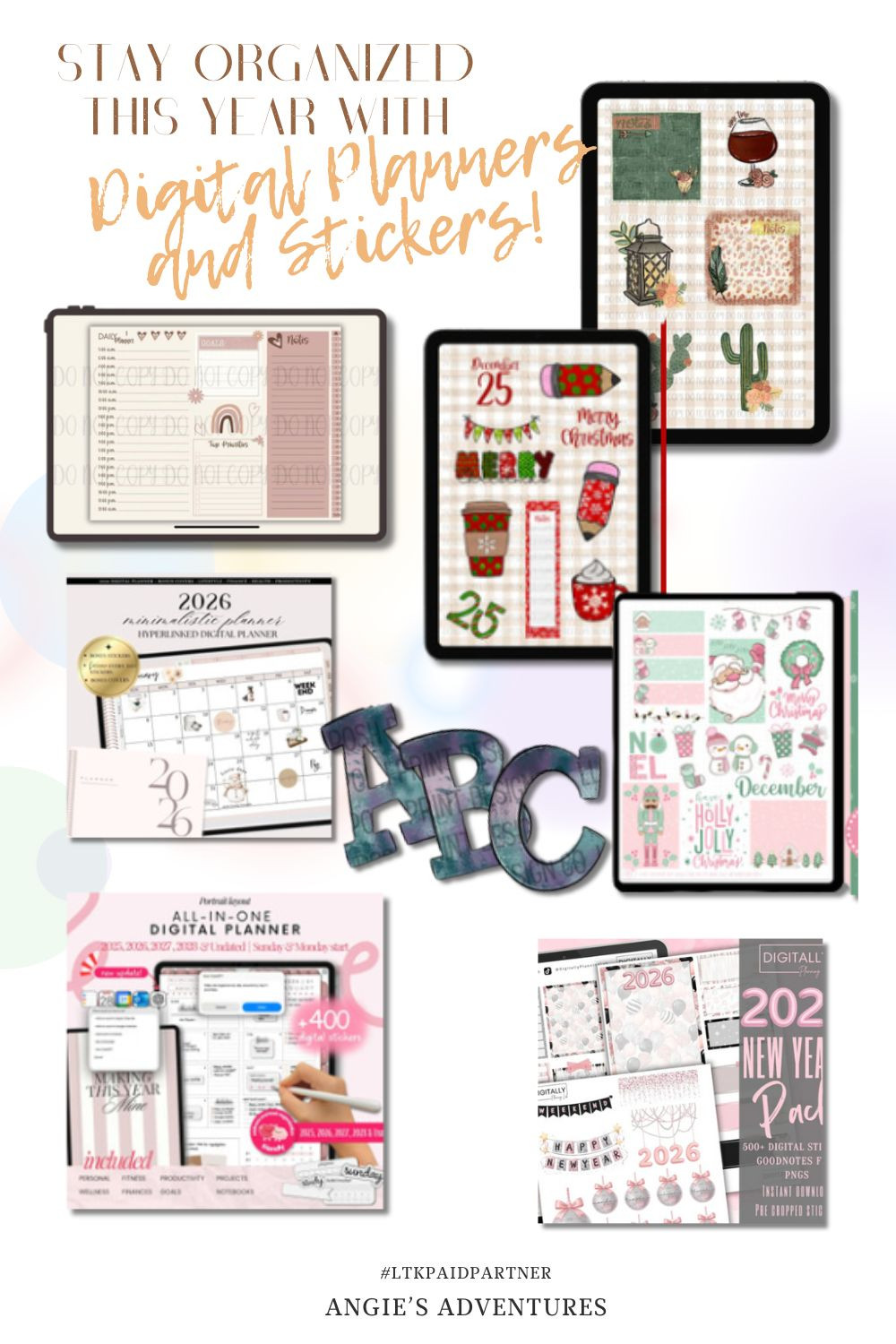 I have just begun using digital planners and stickers, and woah...Have I been missing out! I am addicted now! I don't know why I waited so long to start using these! I'm now obsessed! Check out some of my favorite finds on Etsy! These are digital downloads, so you get immediate access! #digitalplanners #digitastickers #stayorganized #organization #plannergirl  

 #LTKdayinmylife #LTKmomlife