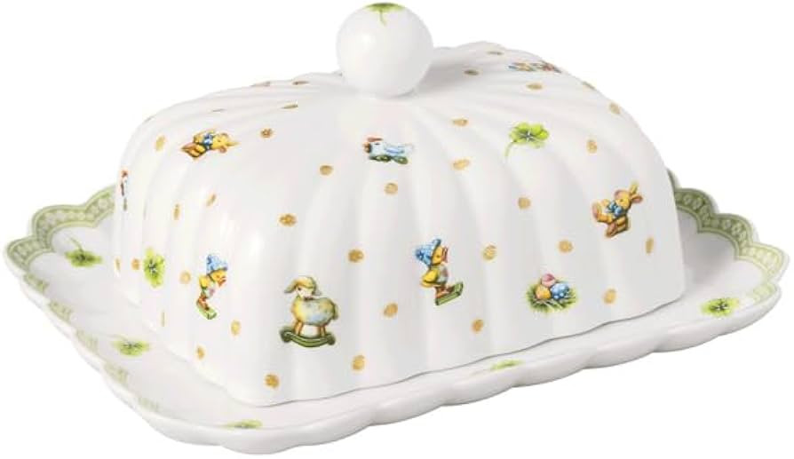Villeroy & Boch - Easter Delight Butter Dish Green, Easter Butter Container, Easter Butter Storag... | Amazon (DE)