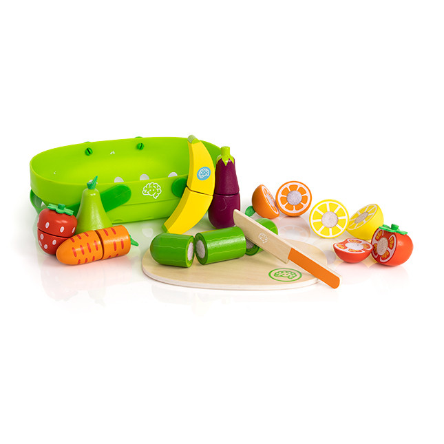 Pretendables Fruit & Veggie Basket | Fat Brain Toys