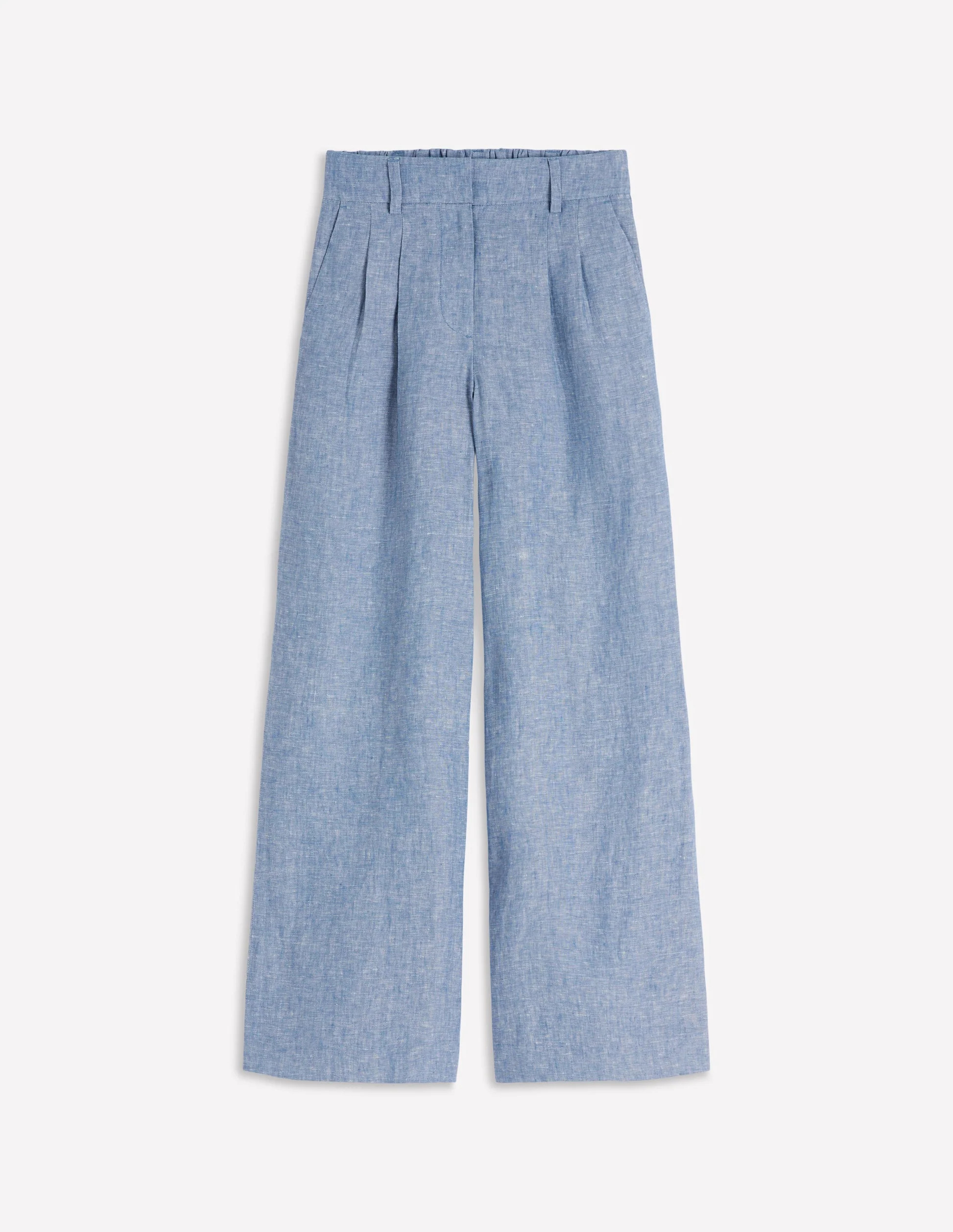 Kensington Linen Trousers-Mayfly Stripe | Boden UK