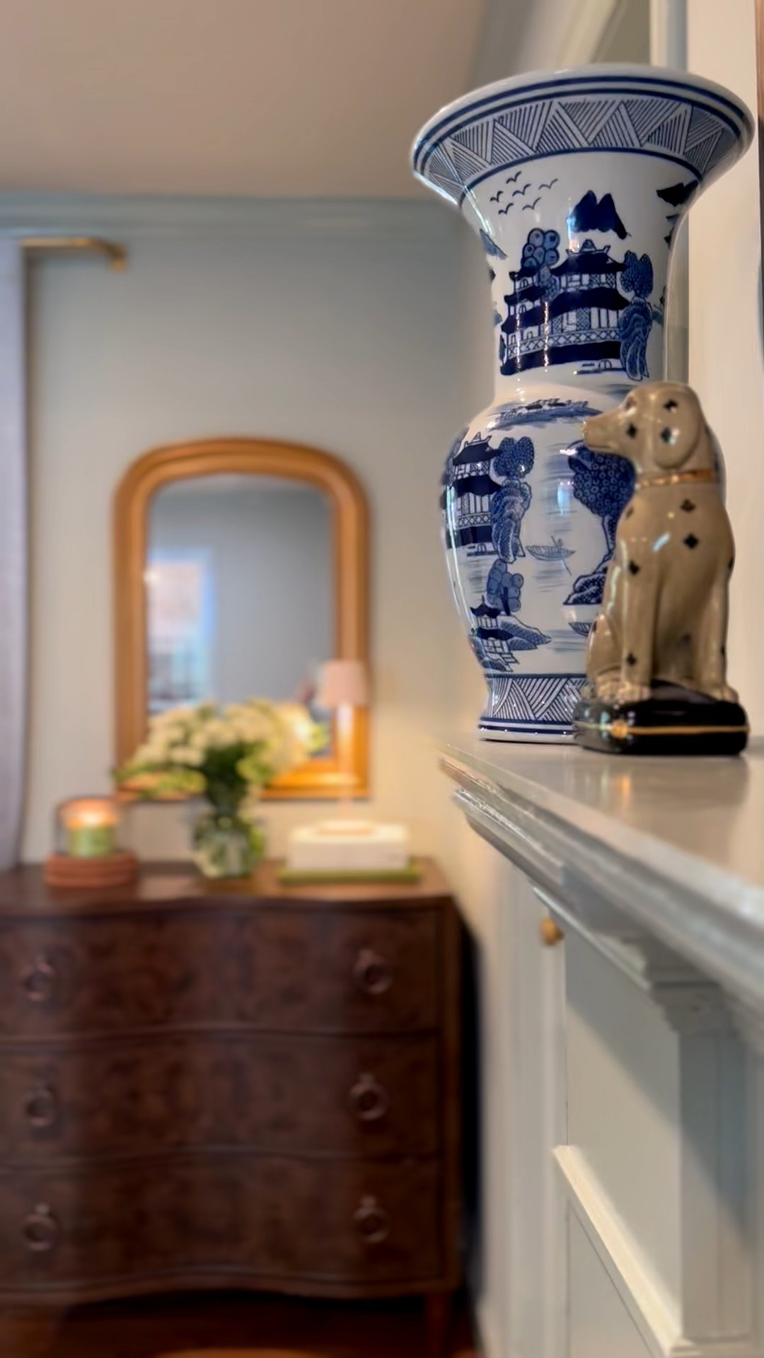 A Cozy Den Transformation! This room has had quite the transformation, especially now with new Wayfair finds. The checkered rug, the classic chest of drawers, and that beautiful mirror brought everything together—it finally feels cozy, warm, and finished. Way Day is going on now until Oct. 29! Shop Wayfair’s biggest deals of the season - get up to 80% off plus free shipping on everything! #WayfairPartner #Wayfair #WayDay @wayfair #ad 

#LTKSaleAlert #LTKHome