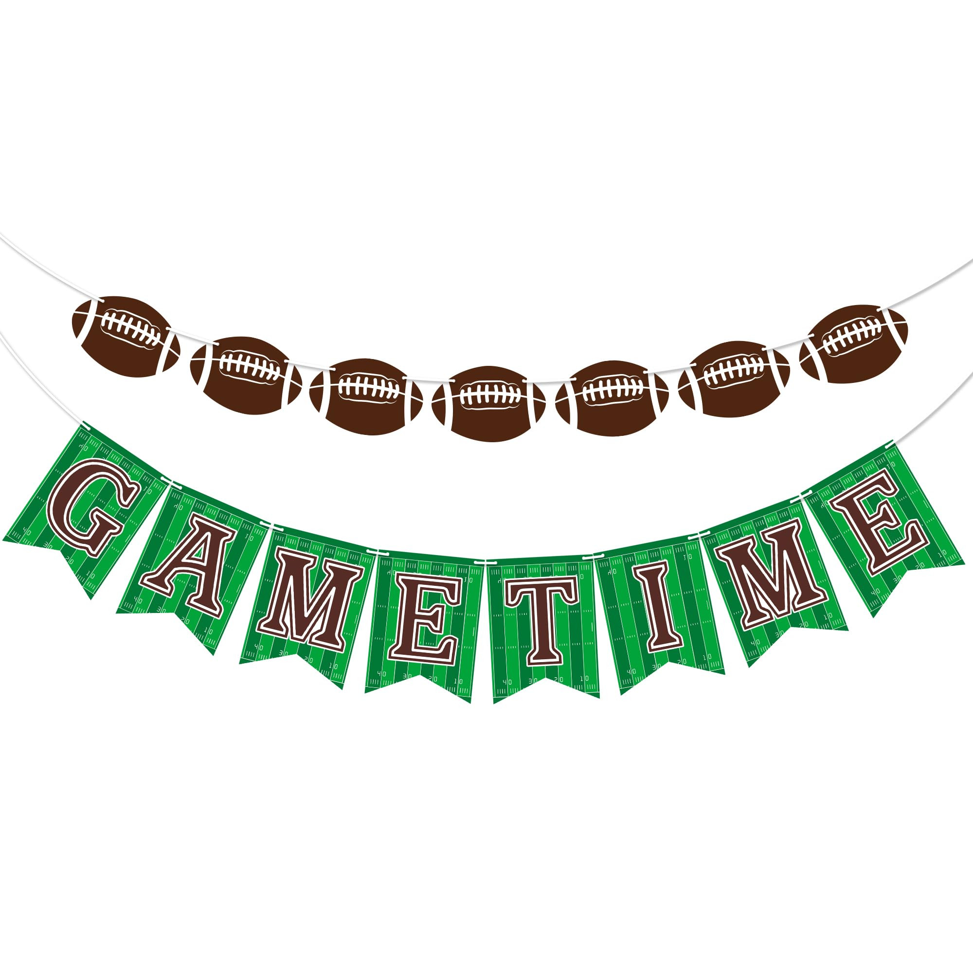 OHOME Football Party Decorations - Football Banner for Super Games Bowl - Football Party Supplies... | Amazon (US)