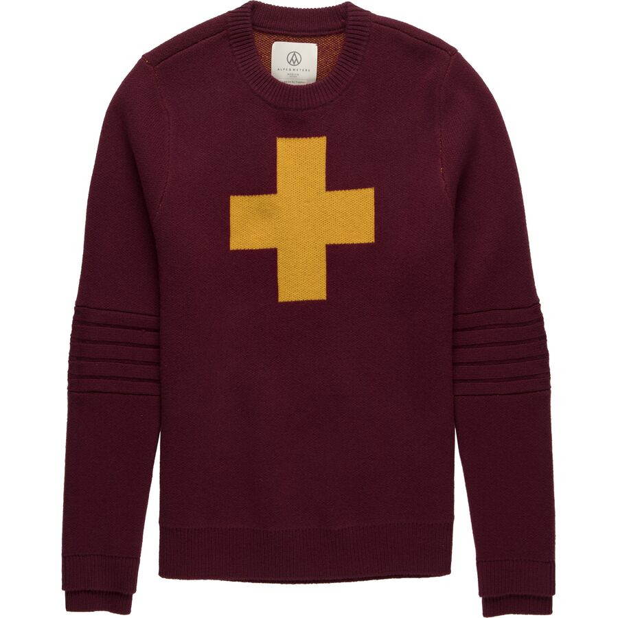 Alps & Meters Ski Race Knit Patrol Sweater - Men's | Backcountry