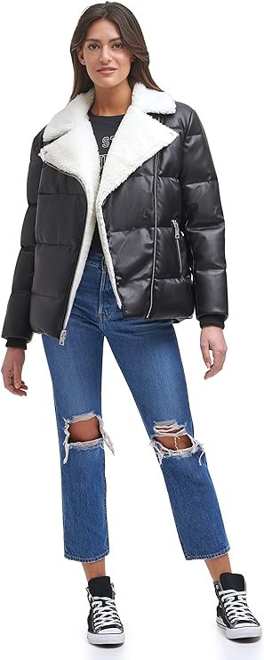 Levi's Women's Breanna Puffer Jacket (Standard and Plus Sizes) | Amazon (US)