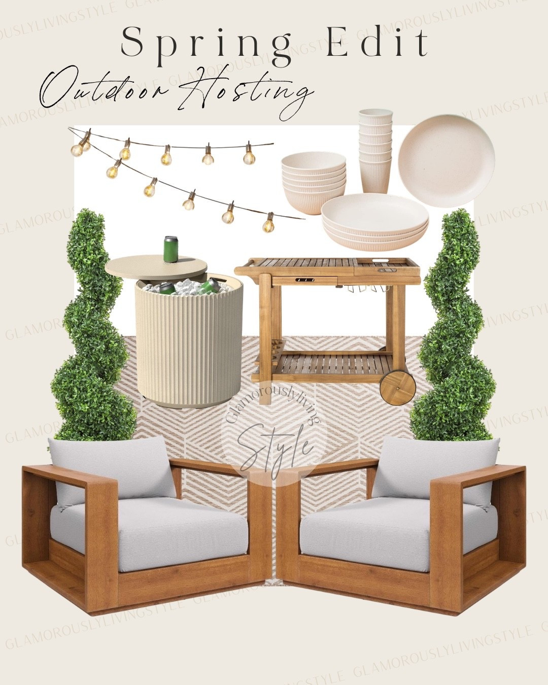 Cute Amazon finds for outdoor hosting 😍



Spring home | outdoor patio decor | outdoor furniture | patio chairs | boxwood plants | outdoor string lights | home Reno | home makeover | apartment patio | patio balcony | small spaces | outdoor hosting | bar cart

#LTKHome