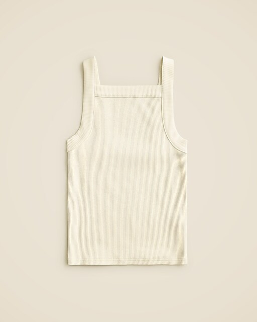 Vintage rib wide-strap tank top | J. Crew US