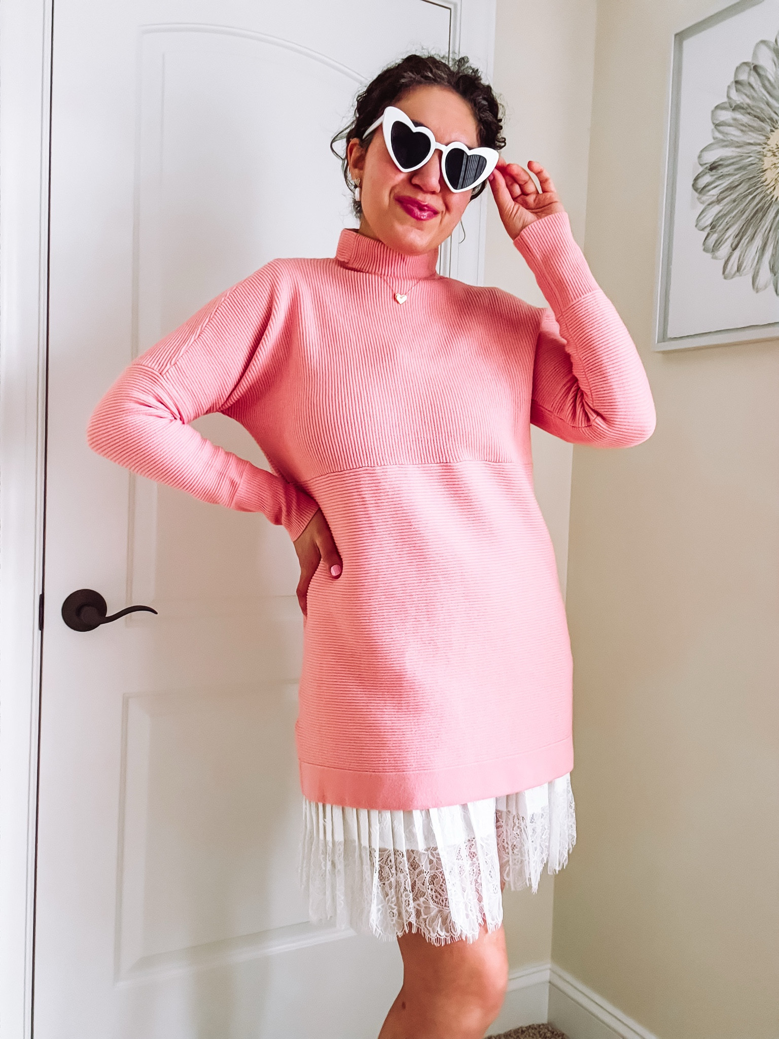 Valentines day outfit, galentines, pink sweater, sweater dress 

#LTKFindsUnder50 #LTKSeasonal #LTKStyleTip