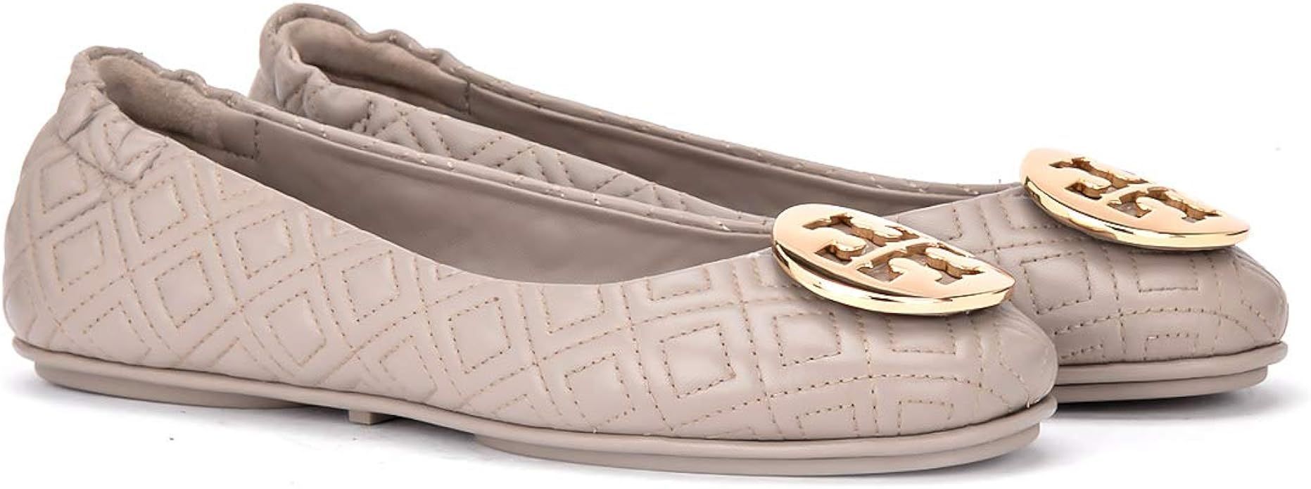 Tory Burch Women's Dust Storm Quilted Minnie Ballet Flats | Amazon (US)