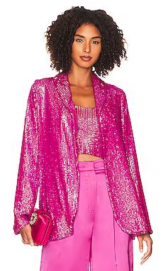Show Me Your Mumu Dance Blazer in Pink Disco Sequin from Revolve.com | Revolve Clothing (Global)
