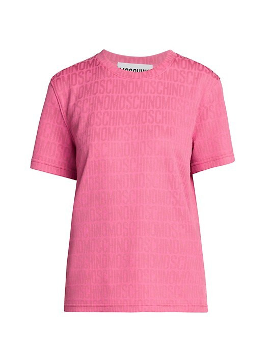 Moschino Raised Logo Knit Shorts | Saks Fifth Avenue