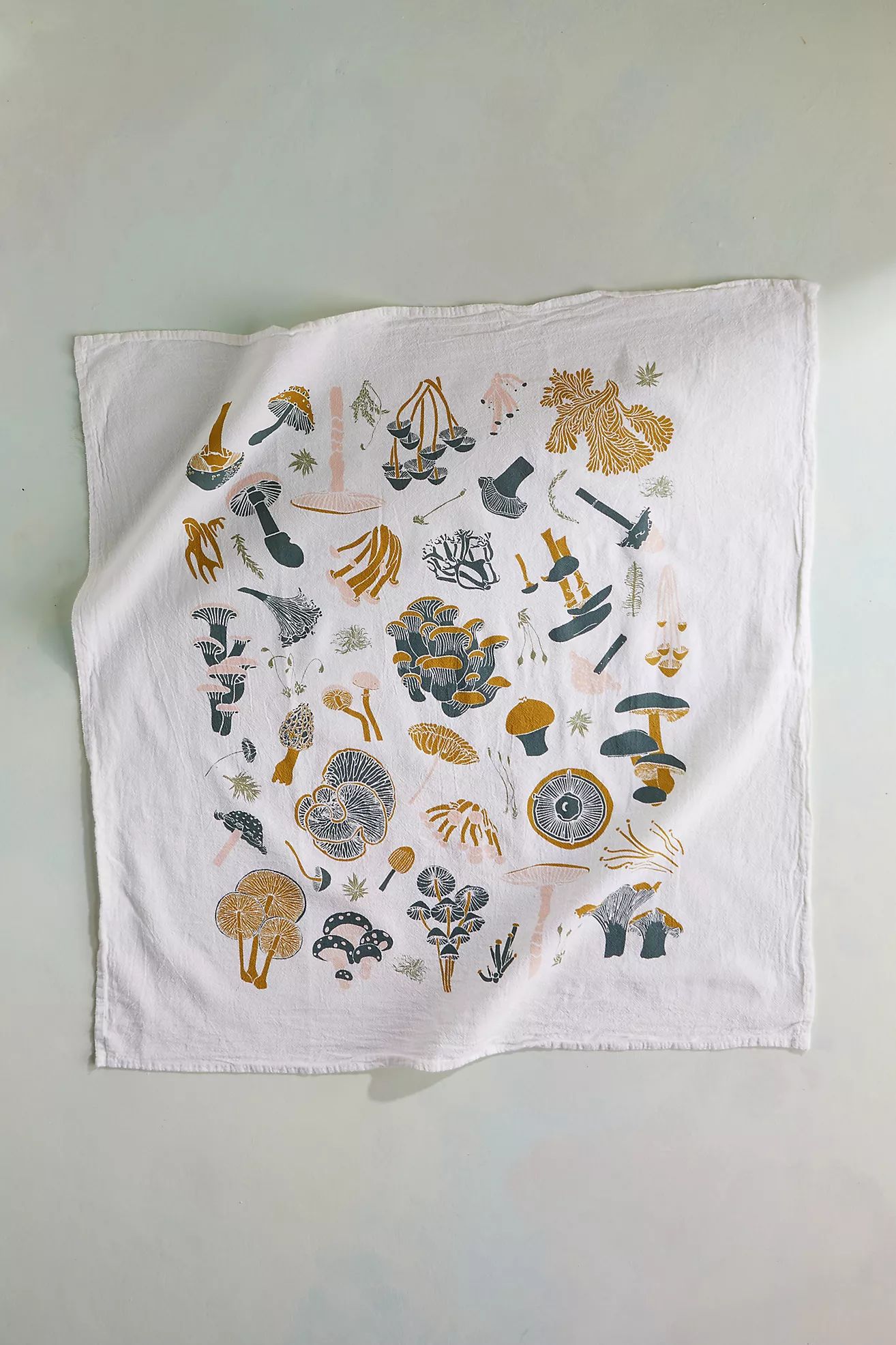 Moss + Mushroom Dish Towel | Anthropologie (US)
