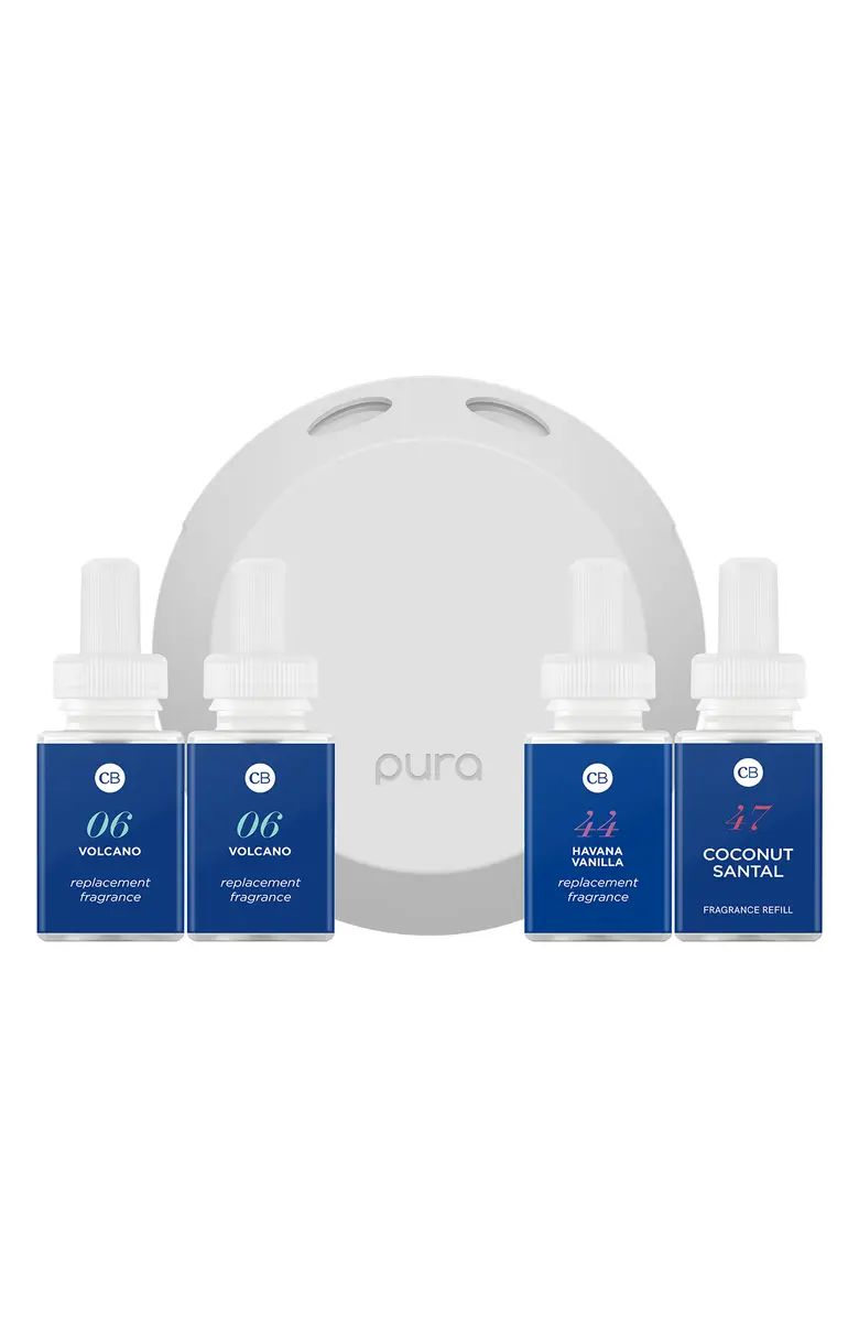 PURA x Capri Blue Best Sellers & Pura 4 Smart Fragrance Diffuser & Refill Set | Nordstrom | Nordstrom