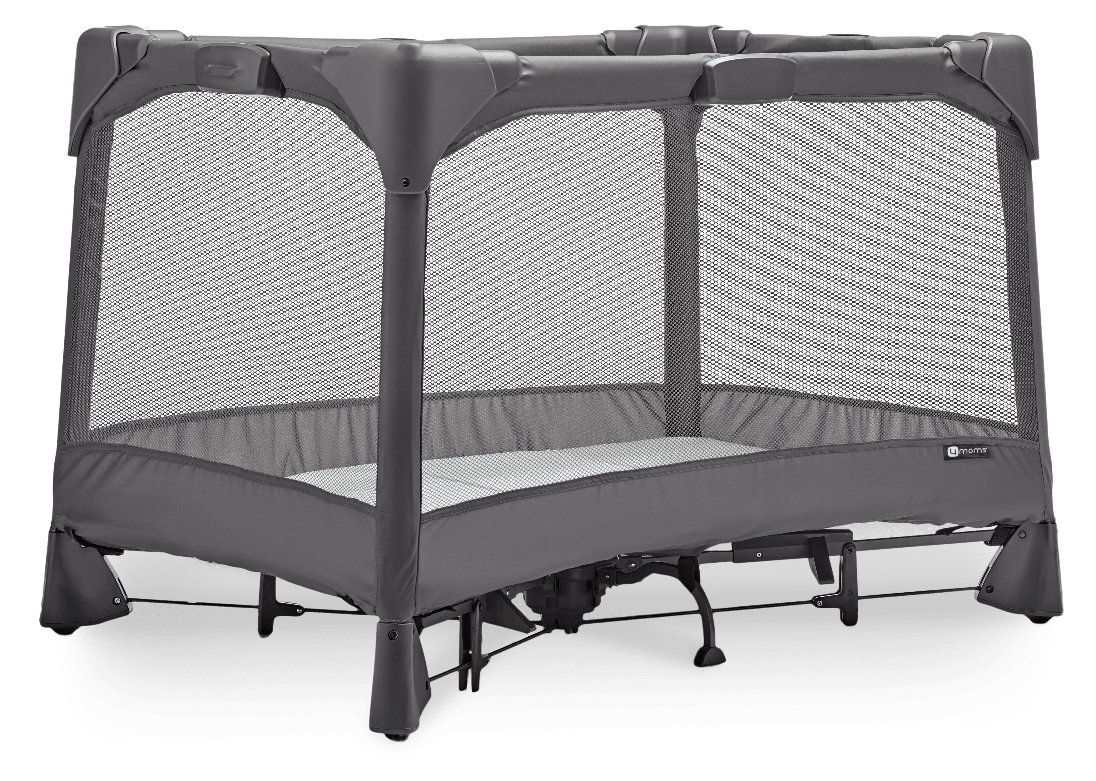 4moms® breeze® GO playard, Easy, One-Handed Setup, Grey | Walmart (US)