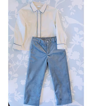 Edgehill Collection x The Broke Brooke Little Boys Andrew Corduroy Pants Set | Dillard's | Dillard's