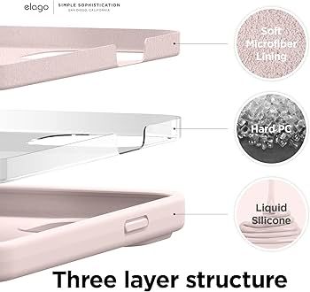 elago Compatible with iPhone 13 Pro Max Case, Liquid Silicone Case, Full Body Screen Camera Prote... | Amazon (US)