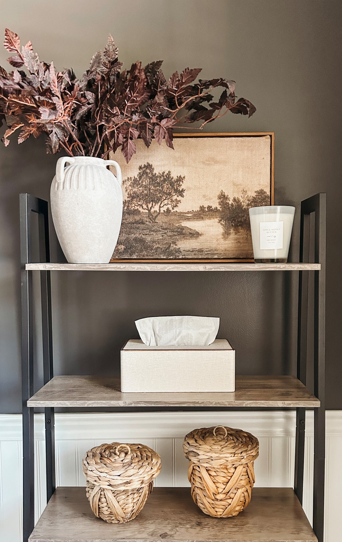 fall, fall styling, fall decorating, bathroom styling, fall art, ceramic vase, canvas art

#LTKStyleTip #LTKHome #LTKSeasonal