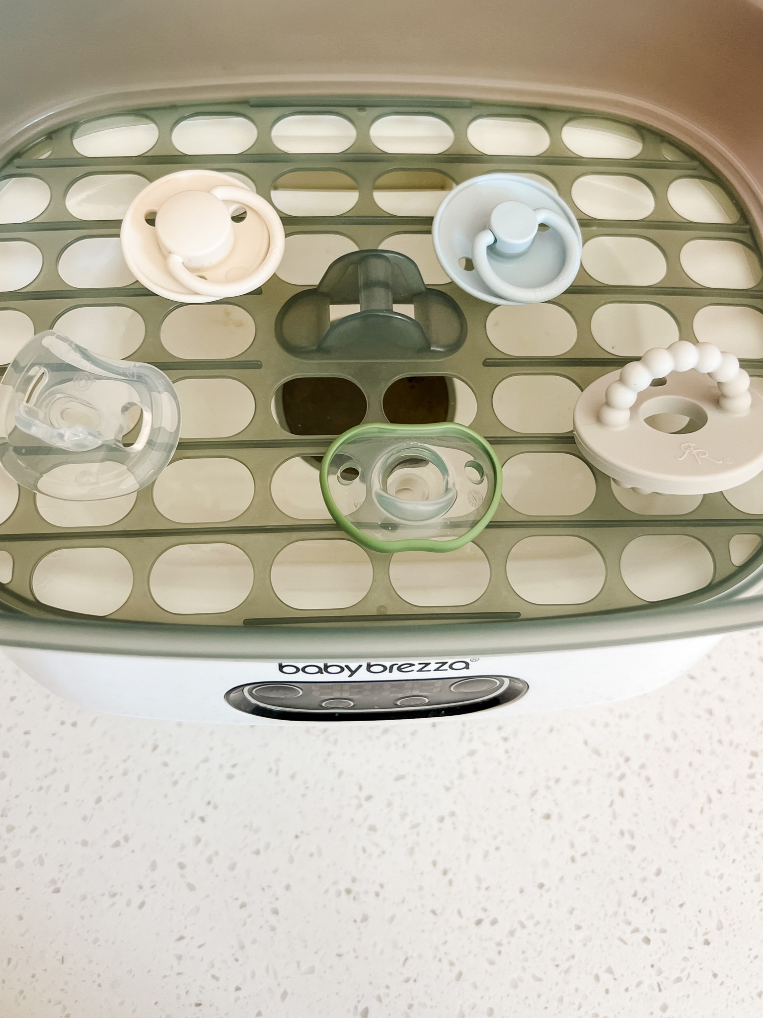 Let the nesting begin!!!

With this being baby #3, I'm choosing to prep slowly over the next few weeks so we're ready to go when baby says it's time! (Also, having to go in for observation unexpectedly at 33 weeks definitely serves as a reminder that things are getting real 🤣)

Since we're battling a cold with our oldest two, we needed to sanitize some things and I chose to add on some pacis for Jack. These are some of our favorite brands, though I also plan to try the mam ones as well this time! We always offer a paci in the hospital based on current research and previous experience, but I've found that some babies definitely have preferences (we tried 6 with Hud before he liked one!!) so we pack several in the hospital bag.

Also, it definitely isn't a must-have but we have really liked this baby brezza sterilizer and it has absolutely gotten a fair share of use since we've used it for multiple kiddos and loaned it out to friends over the years. Plus, WAY easier than boiling! I love that the three tiers can be adjusted for what needs to be sterilized and there is a drying option. 

Linking the sterilizer + all of the pacis we've loved so far with the boys!!

#LTKbaby #LTKxPrime #LTKbump