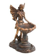 Outdoor Fairy Bird Bath Garden Decor | TJ Maxx