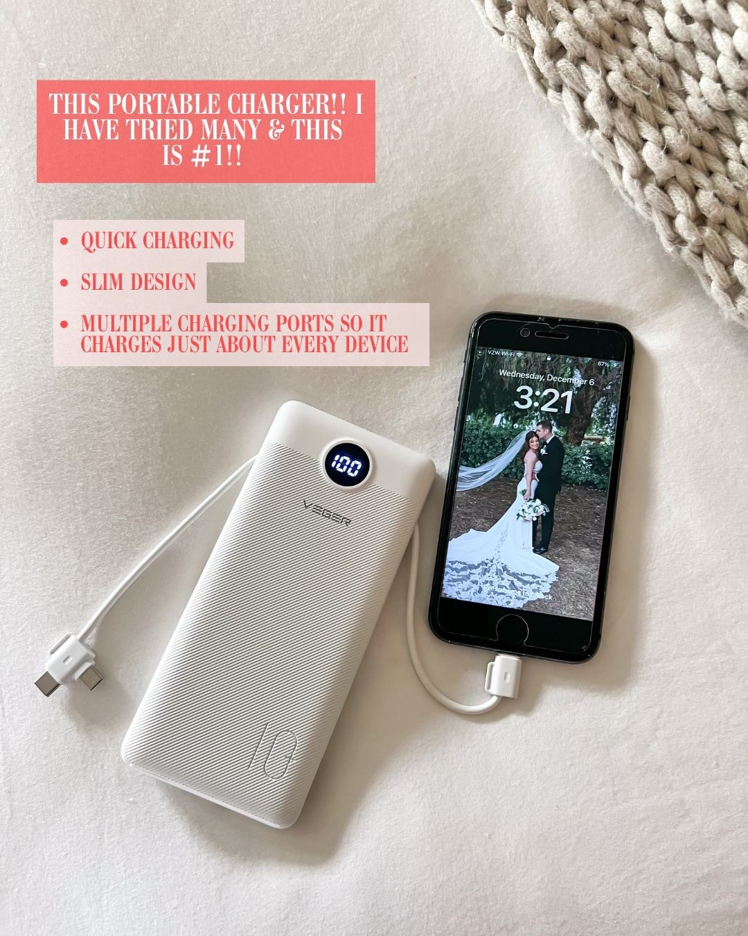 Prime Day Deals: The BEST portable charger 💛

#LTKTravel #LTKSaleAlert