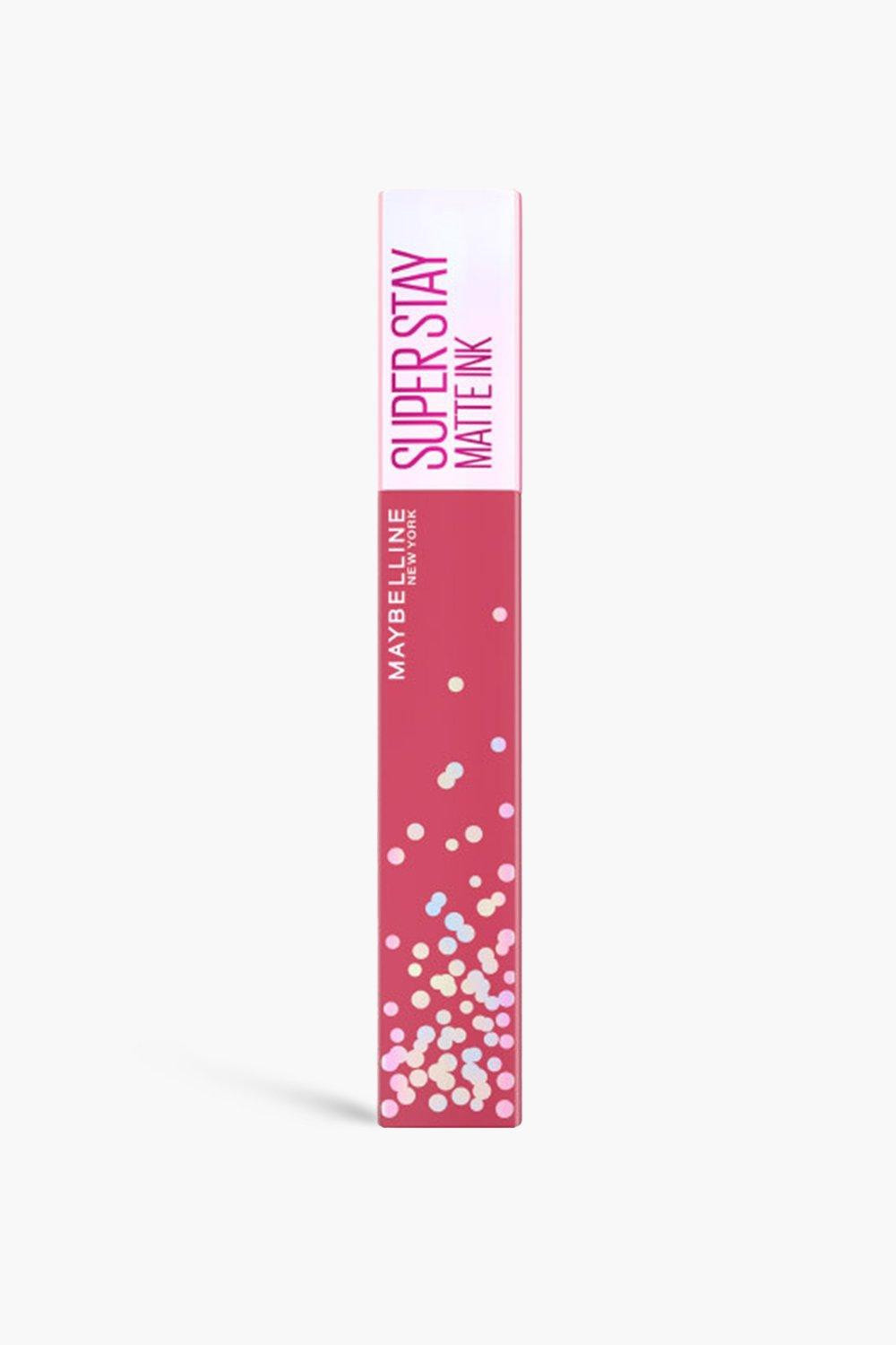 Womens Maybelline Superstay Matte Ink Pink Liquid Lipstick Birthday Edition - Life Of The Party - Or | Boohoo.com (US & CA)