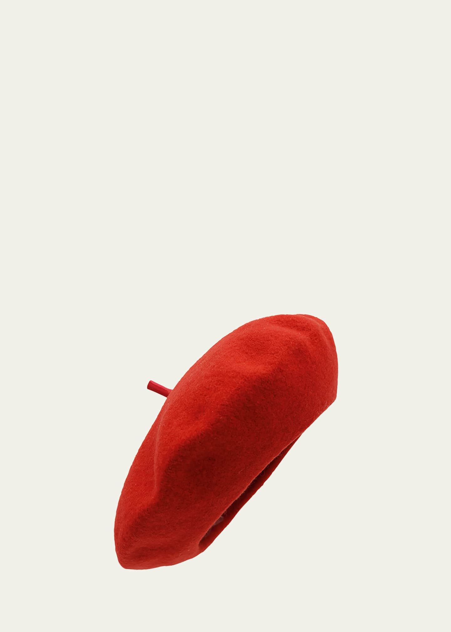 Lola Hats Cigarette Wool-Blend Beret Hat | Bergdorf Goodman