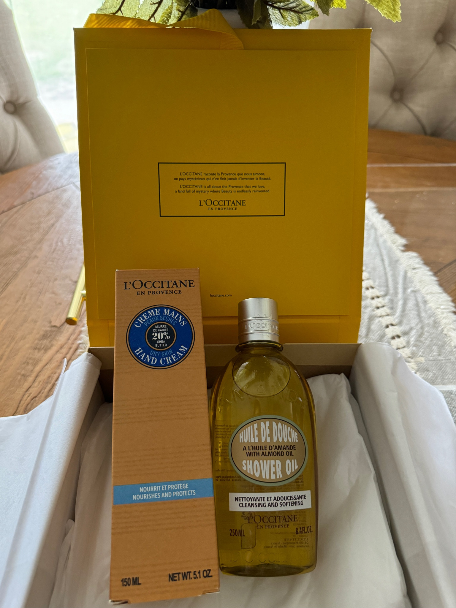 L’occitane hand cream and shower oil! Great stocking stuffers! 

#LTKHoliday #LTKSeasonal #LTKBeauty