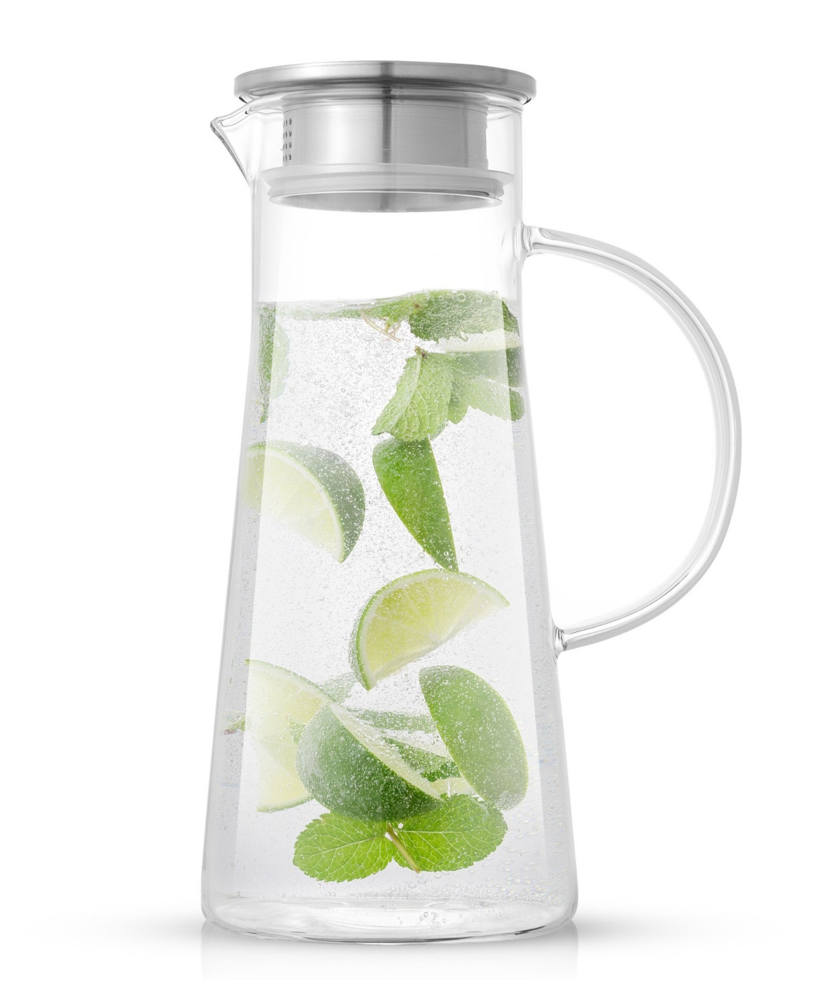 JoyJolt Breeze Glass Pitcher with Stainless Steel Lid | Macys (US)