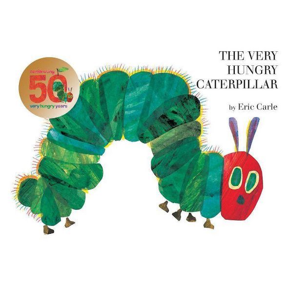 The Very Hungry Caterpillar - by Eric Carle (Board Book) | Target