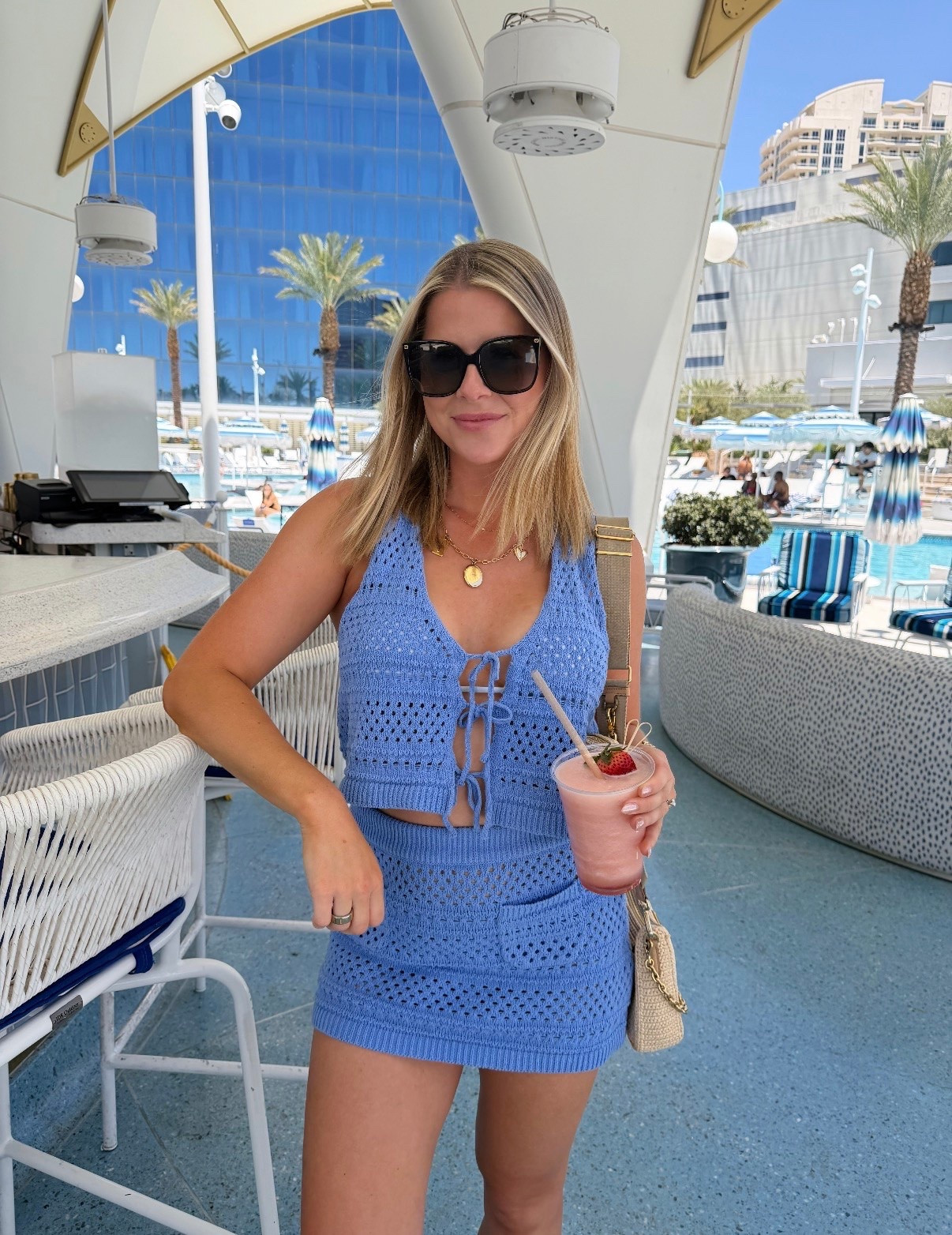 Wore this swim set and bikini combo on our couples Vegas trip. So comfy and can wear as an outfit and swim coverup!
 

 #LTKootd #LTKSwim #LTKTravel