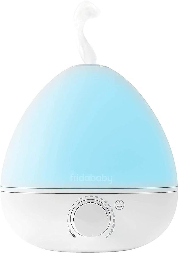 Frida Baby Fridababy 3-in-1 Humidifier with Diffuser and Nightlight, White | Amazon (US)