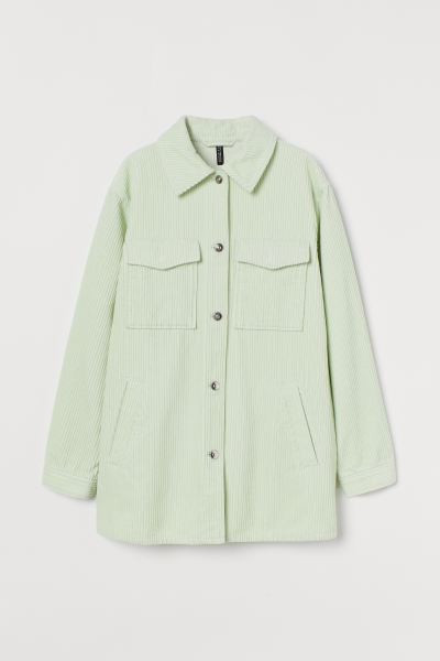 Oversized shirt jacket | H&M (UK, MY, IN, SG, PH, TW, HK)
