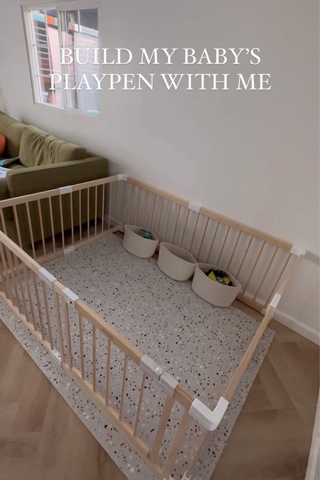 If you’re a work from home mama or just need free hands and have a baby on the move this set up is IT! Aesthetically pleasing to boot because hey, we have to look at it all day. My bean loves his little play palace and it allows me to get some work done without worrying about a head bonk. Linked all in my bio! 🫶🏻

Playpen. Aesthetic baby playpen. First time mom. 

#LTKbaby #LTKhome #LTKunder100