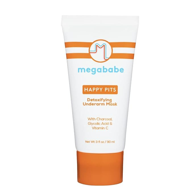 Megababe Underarm Mask - Happy Pits | With Detoxifying Charcoal & Vitamin C | 3 fl oz | Amazon (US)