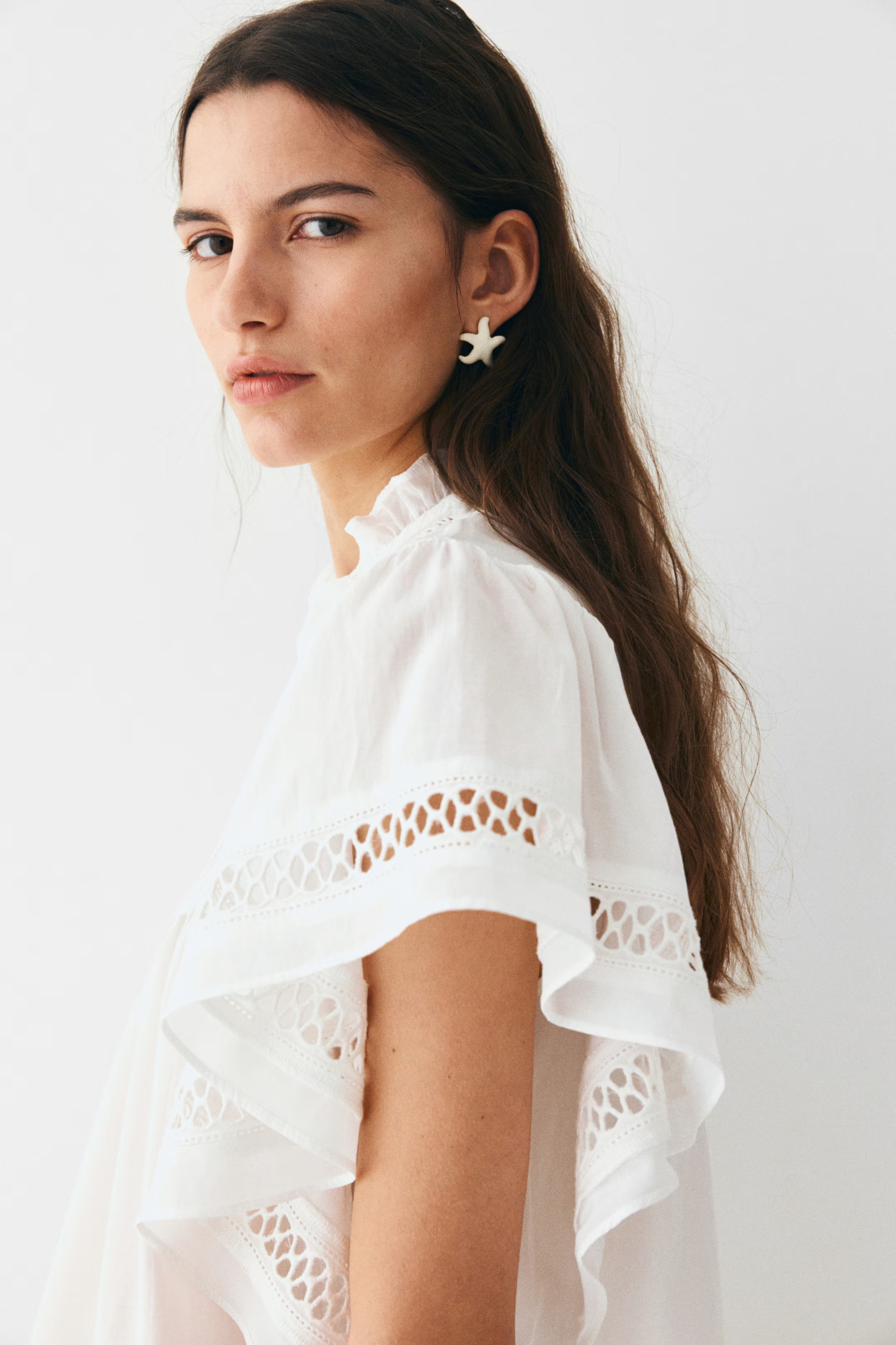 Blusa con lazada - Blanco - MUJER | H&M ES | H&M (FR, IT, ES, PT, BE)