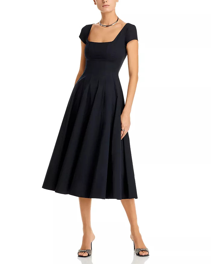 STAUD Wells Midi Dress Women - Bloomingdale's | Bloomingdale's (US)