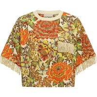 Lana Cropped Tee | Size: XXS | Color: Multi | Curio