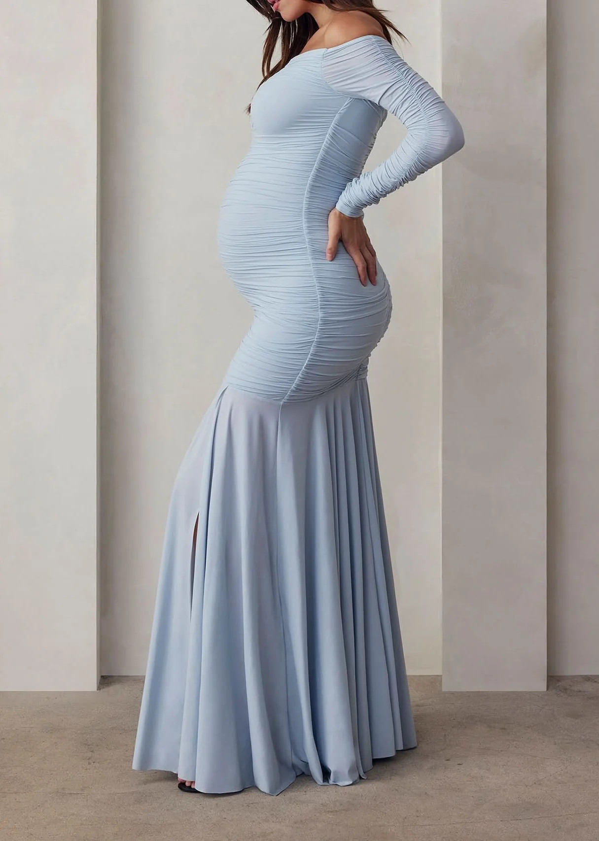 Airbrush Off The Shoulder Dress | BUMPSUIT