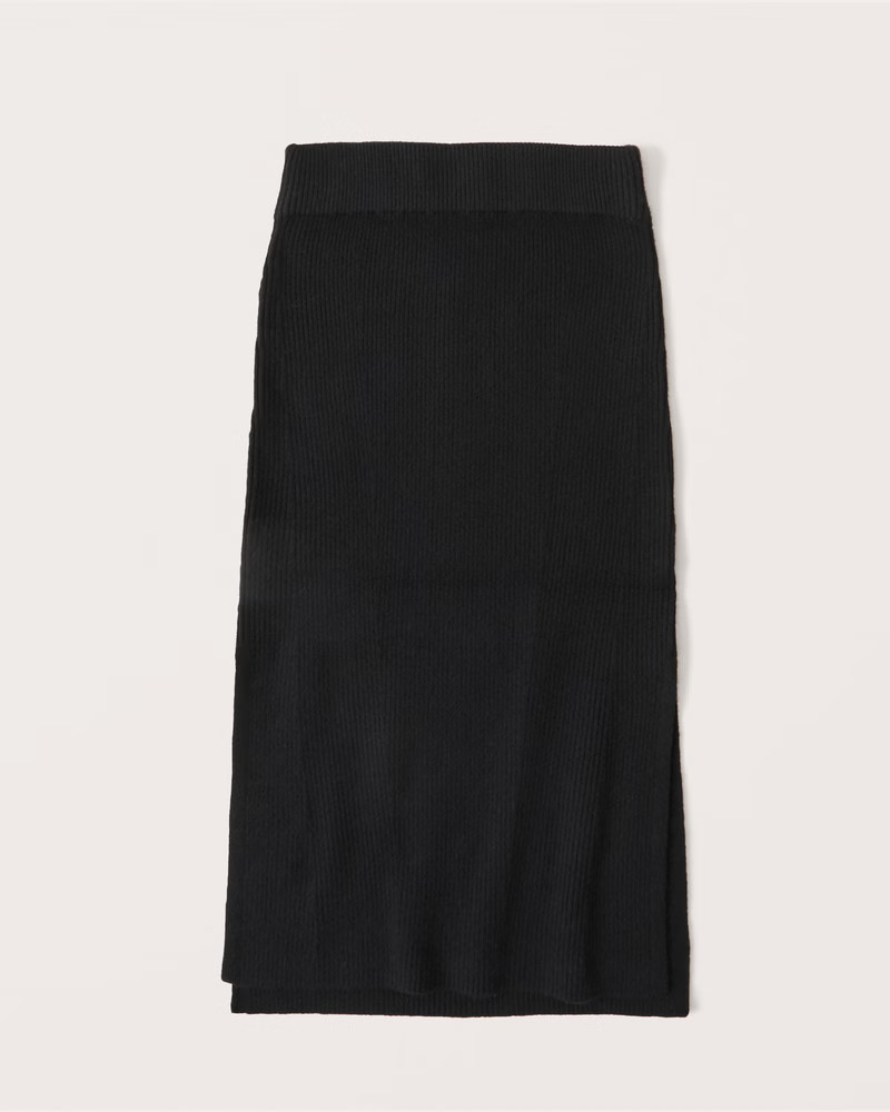 Sweater Midi Skirt | Abercrombie & Fitch (US)