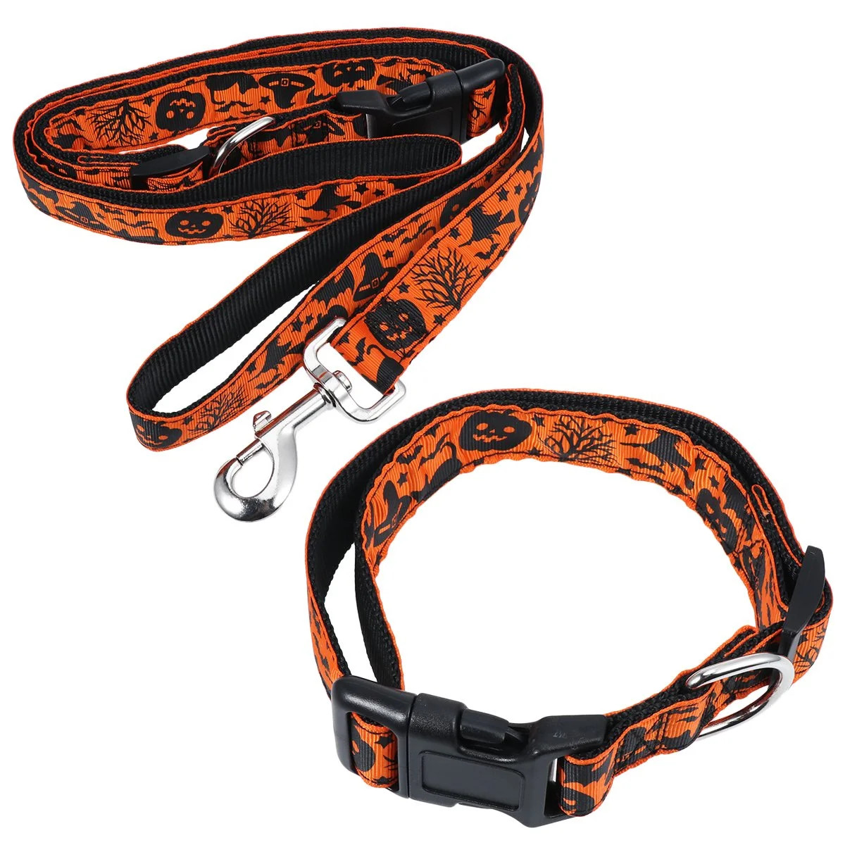 2Pcs Halloween Festival Pet Collars Adjustable Nylon Leash Spider Necklace for Pet Dog (Collars S... | Walmart (US)