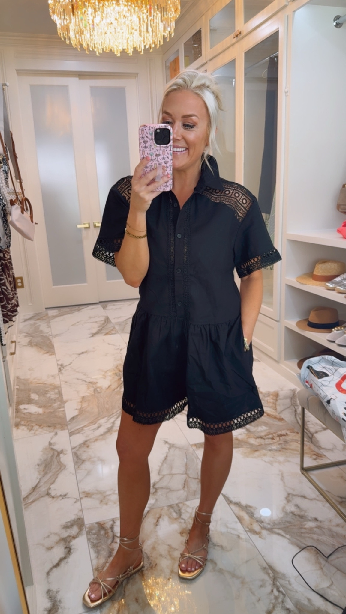 This romper is so cute but size down one or two sizes / ordering an XS