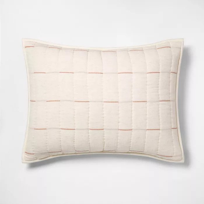 Broken Stripe Pillow Sham - Hearth & Hand™ with Magnolia | Target