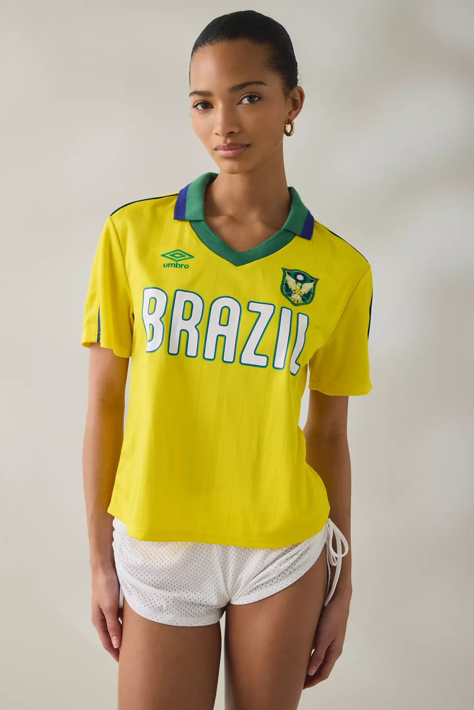 Umbro UO Exclusive Polo Jersey Top | Urban Outfitters (US and RoW)