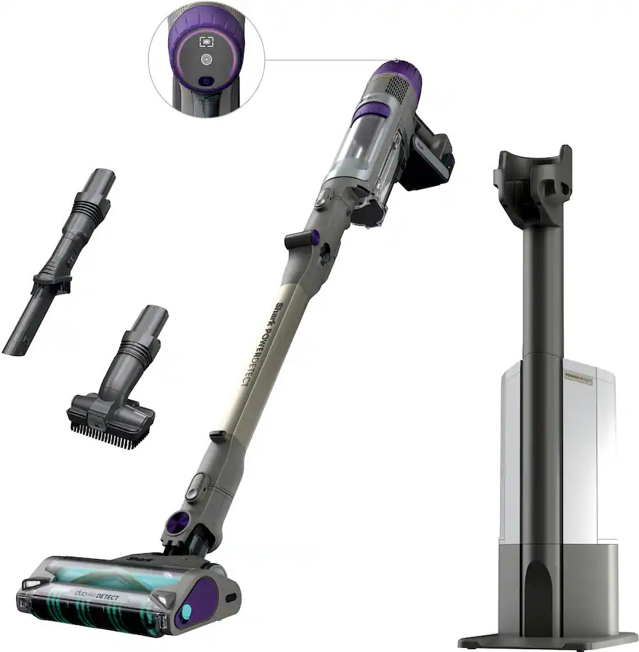 Shark - PowerDetect Clean & Empty Cordless Stick Vacuum & Auto-Empty System with Powerful Suction... | Best Buy U.S.