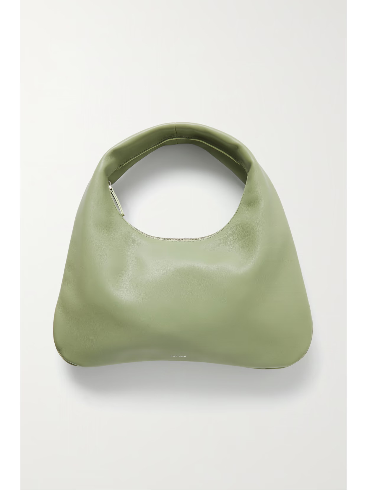 The Row - Everyday Textured-leather Shoulder Bag - Green | NET-A-PORTER (US)