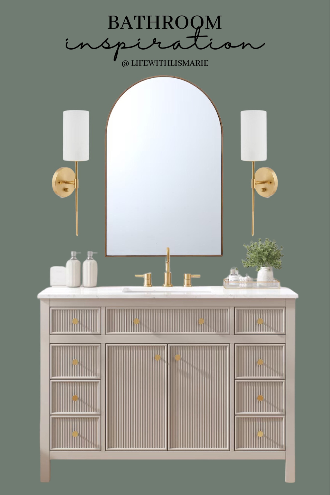 Fluted bathroom vanity ✨



#LTKhome #LTKfamily